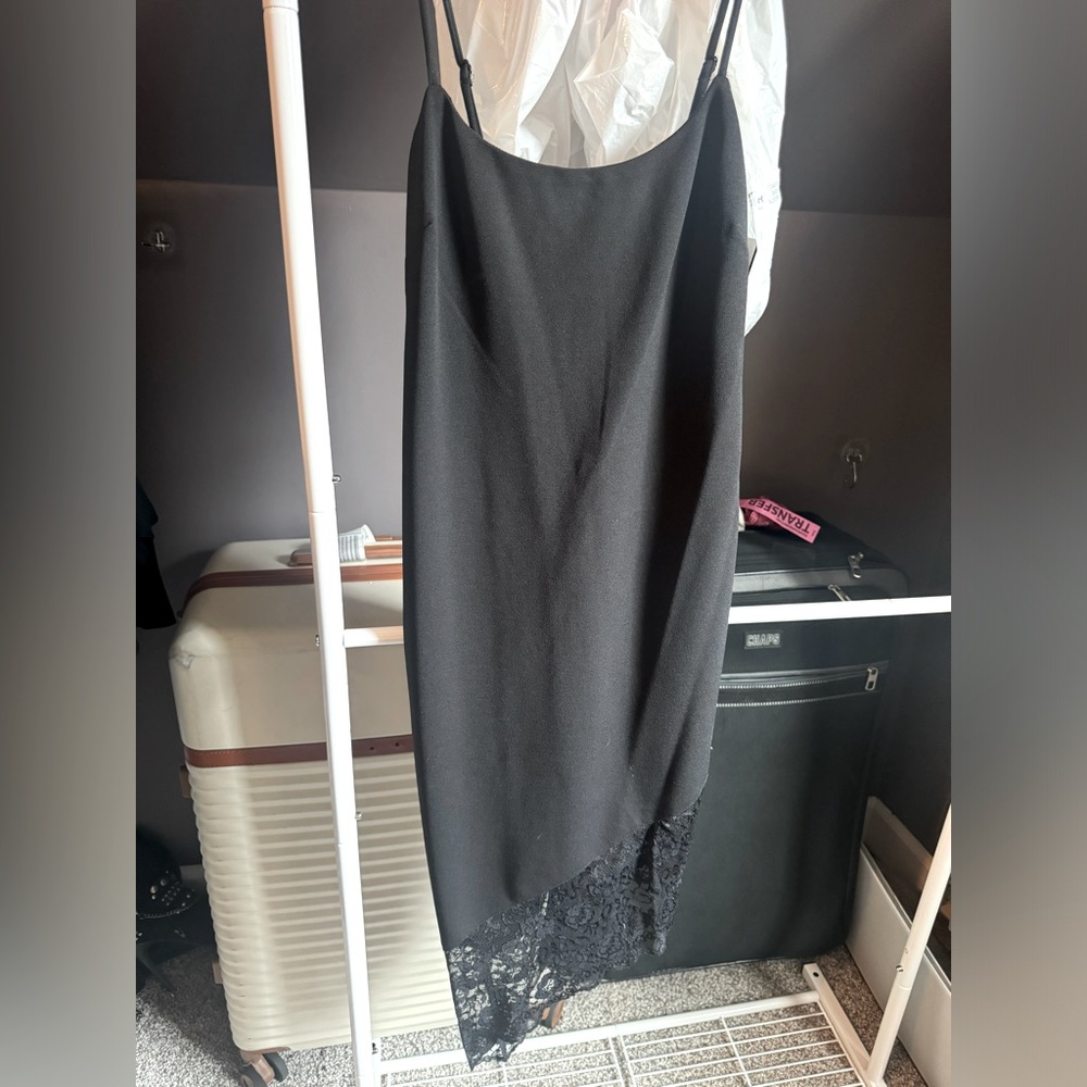 Lace trim Dress
